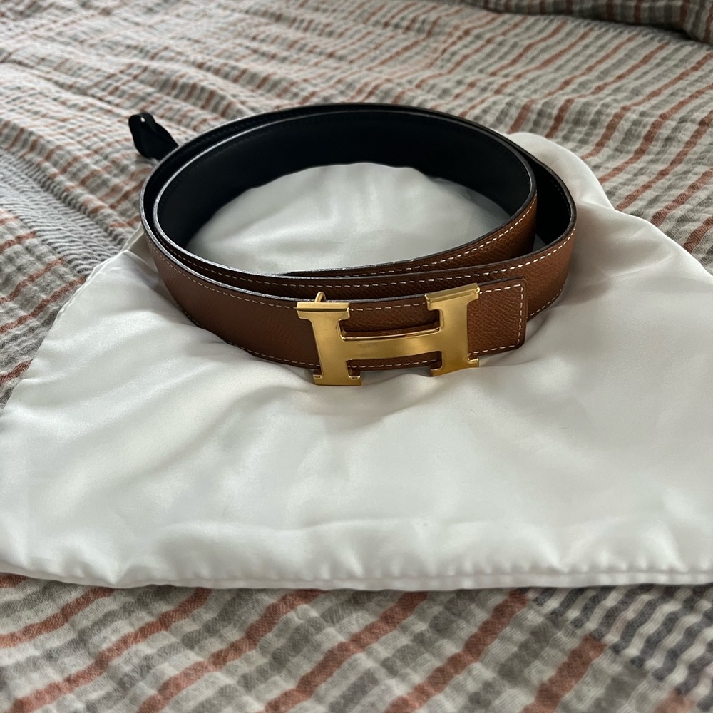 Constance Hermes Belt Men’s reversible size 95 cm / 38 inch